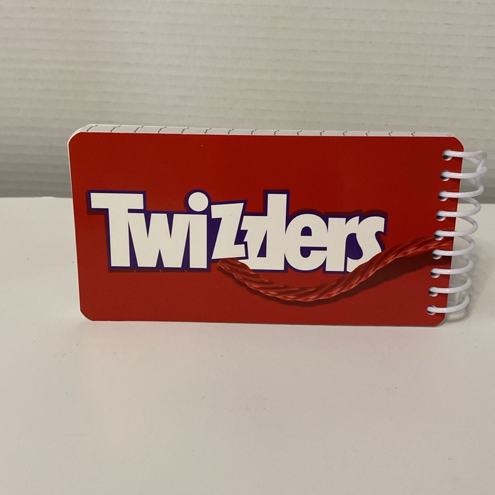 3/$15 Twizzlers Mini Notepad – Red & White